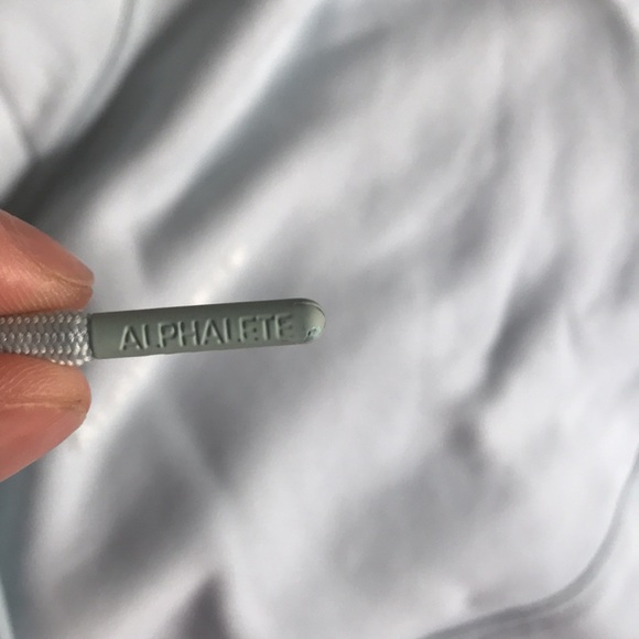 Alphalete womens small hoodie. Light sky blue color. - Picture 4 of 6